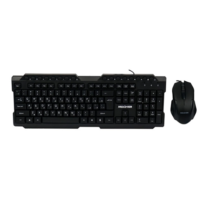 کیبورد و ماوس سیم دار MACHER مچر مدل MR-350